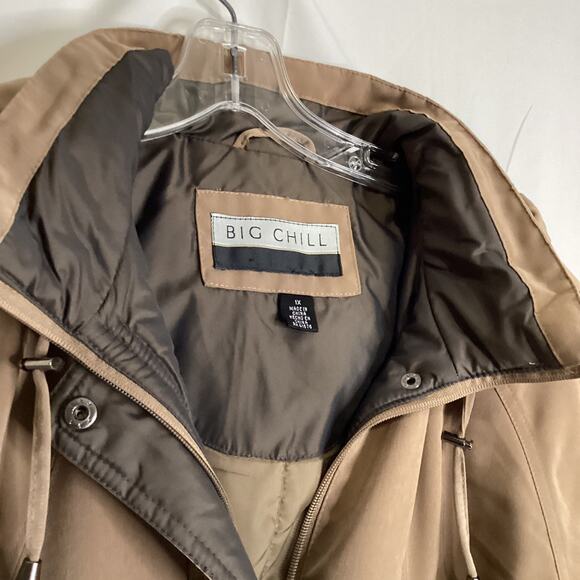 Big Chill Women’s Winter Coat | XL | Like New | Quilted & Hooded Free Shipping - Picture 5 of 15